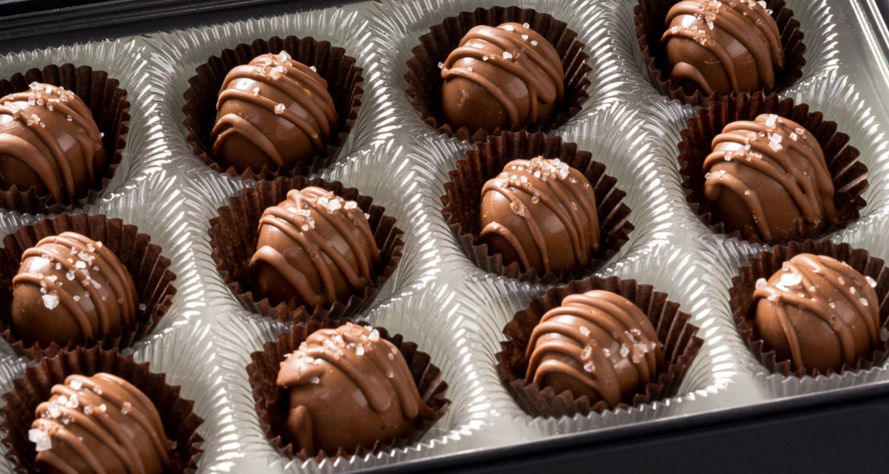 Caramel Sea Salt Truffles