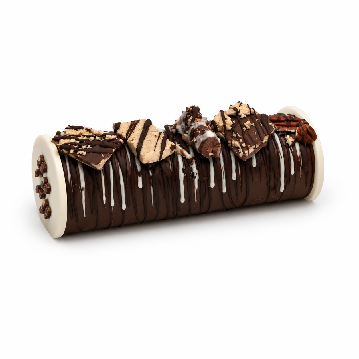 Petite Chocolate Praline Log