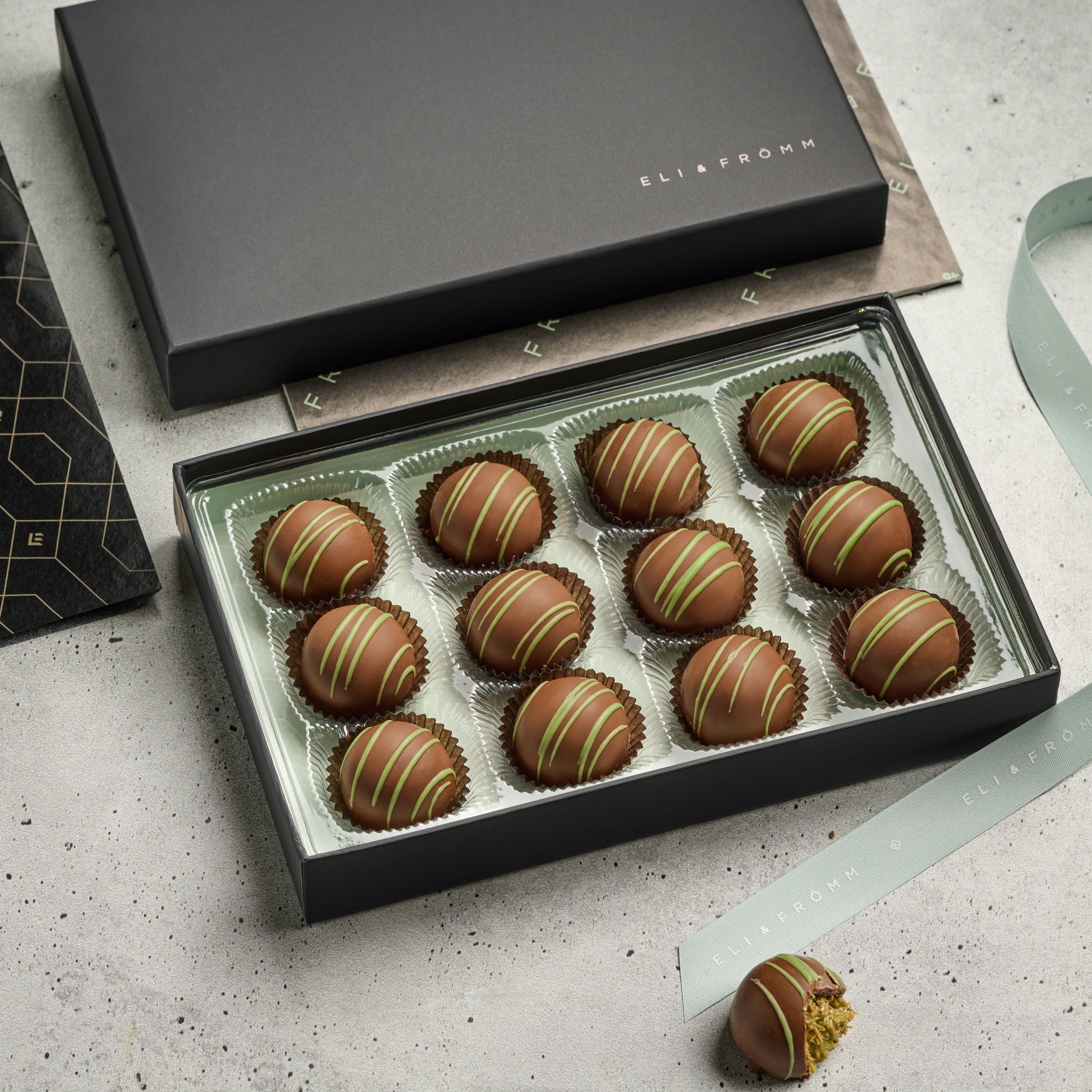 Dubai Chocolate Truffles 12 pc