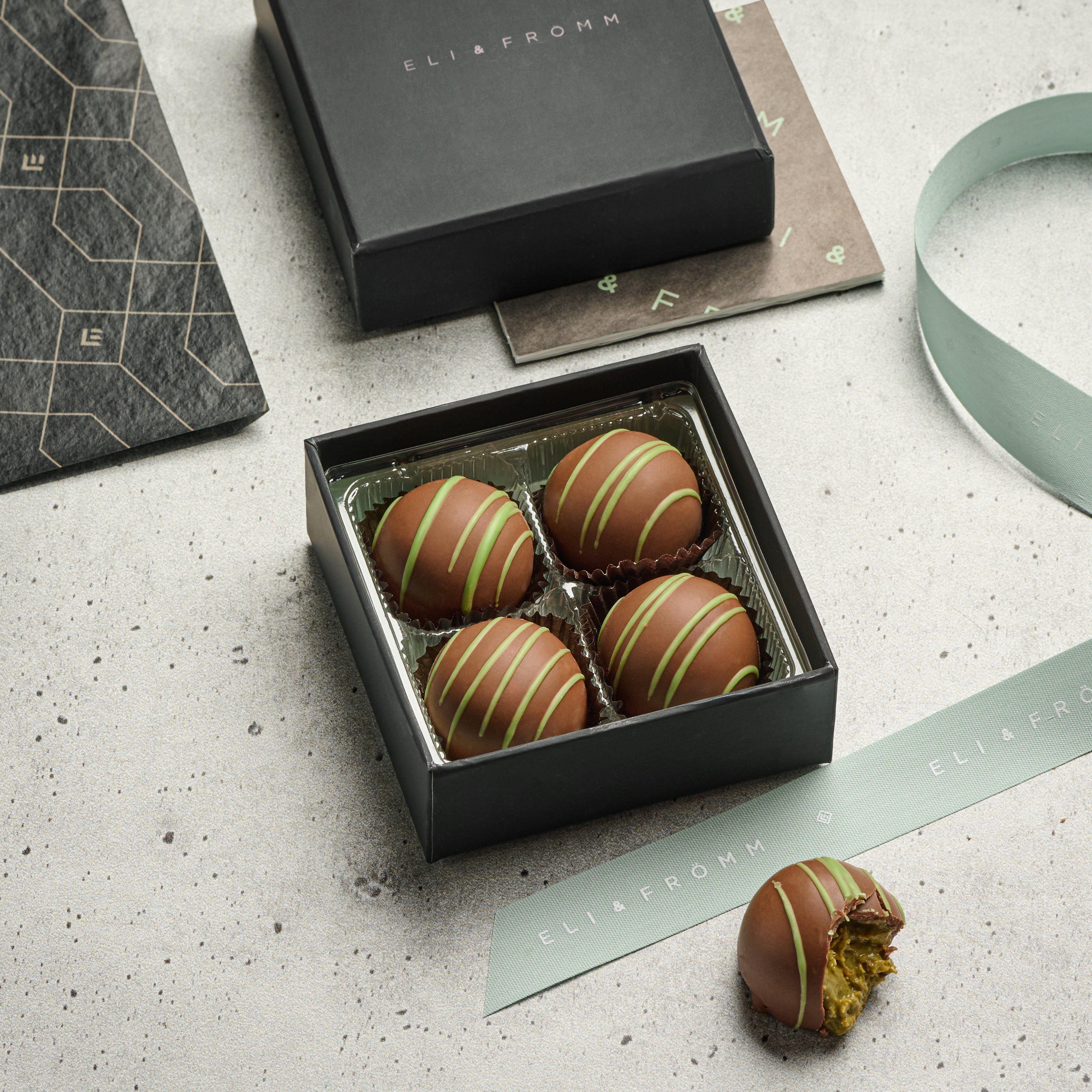 Dubai Chocolate Truffles 4 pc