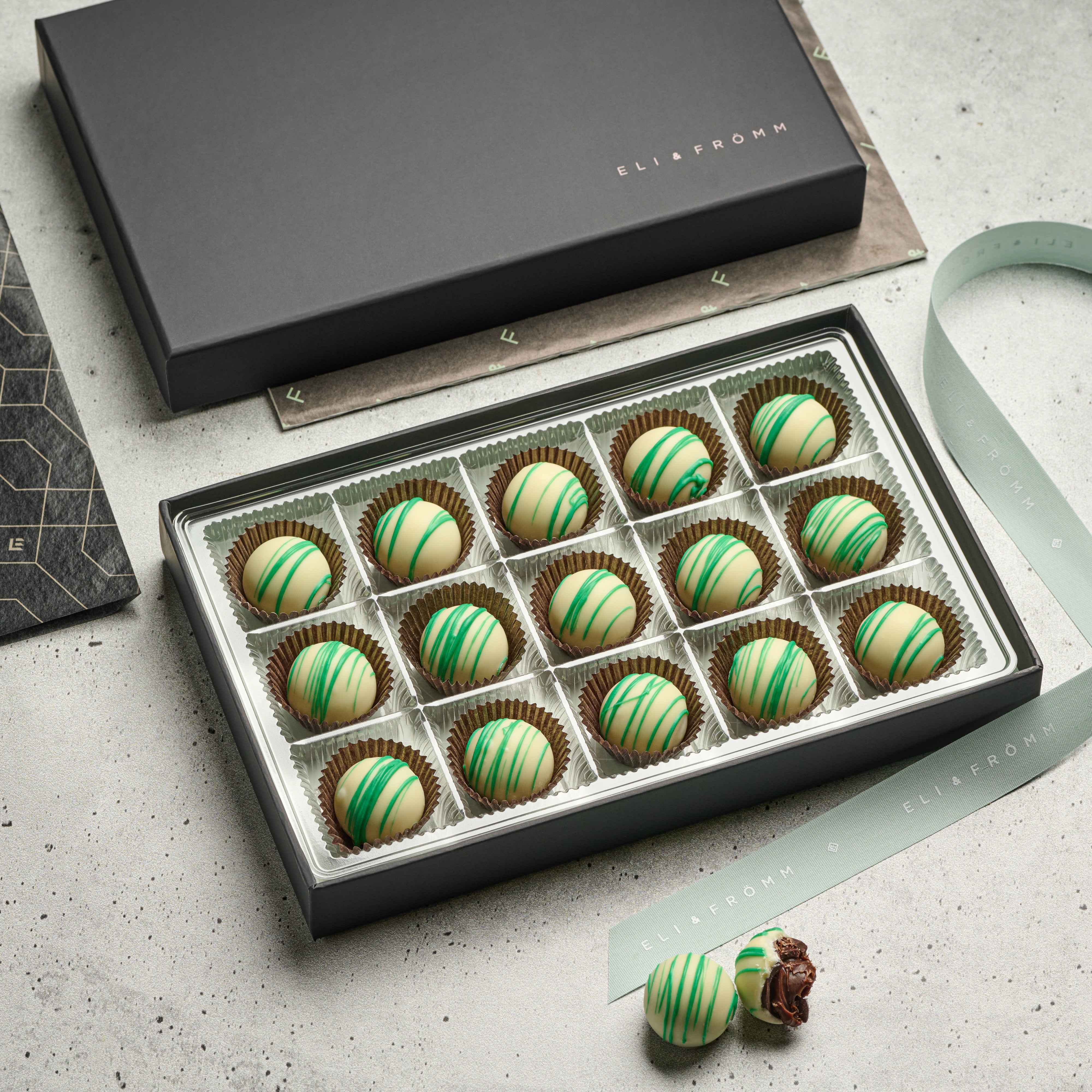 Holiday Irish Cream Chocolate Truffles 15 pc