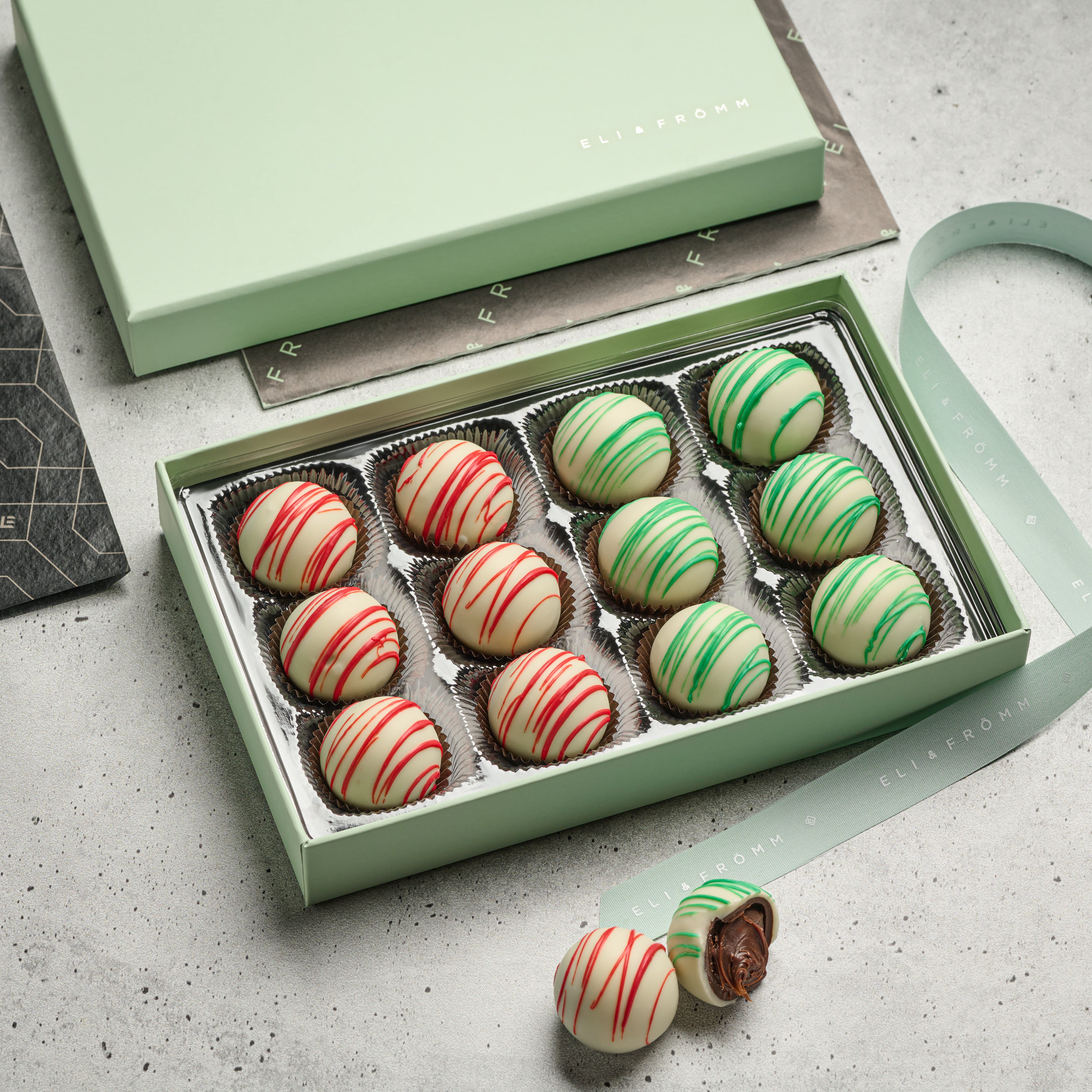 Holiday Chocolate Dessert Truffles 12 pc
