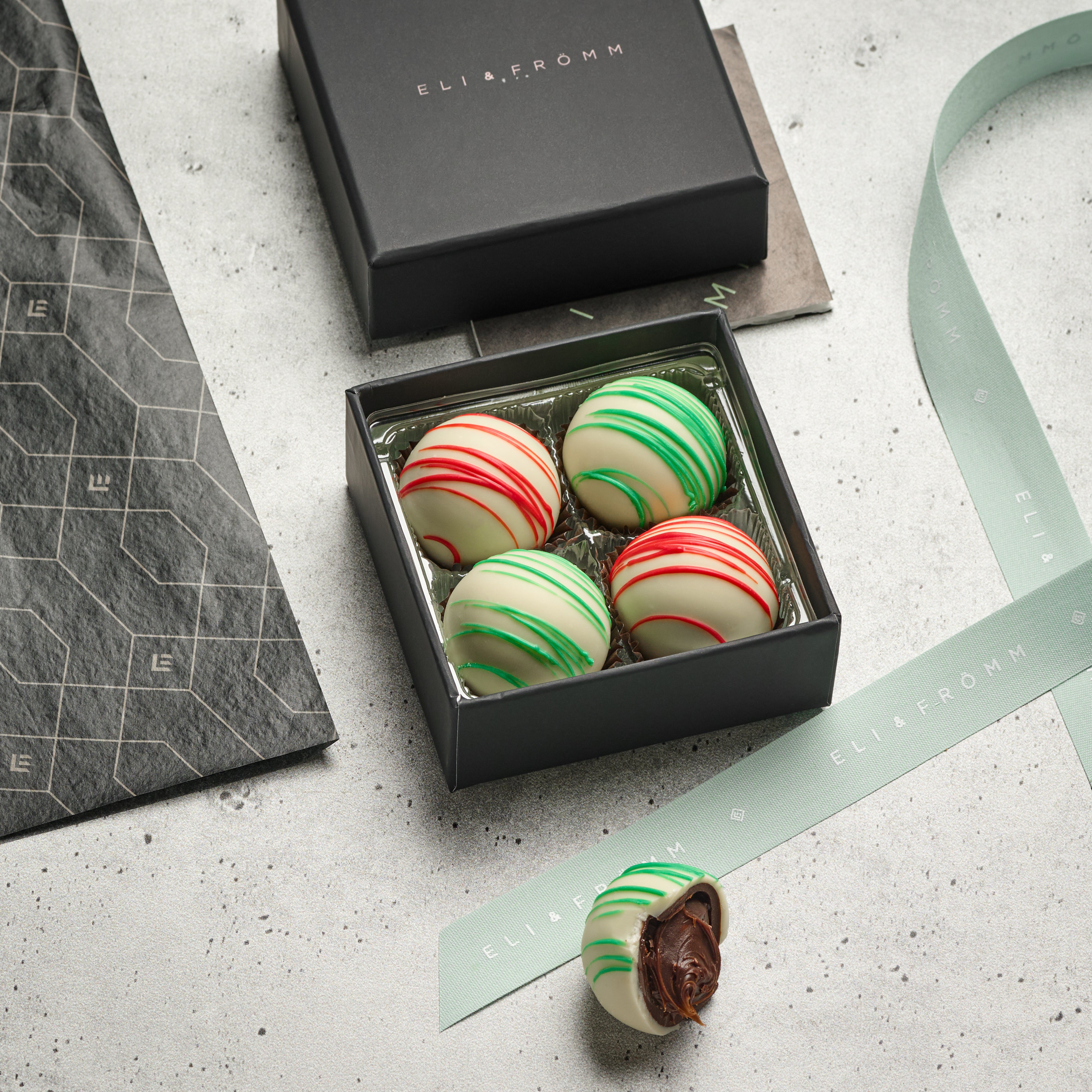 Holiday Chocolate Dessert Truffles 4 pc