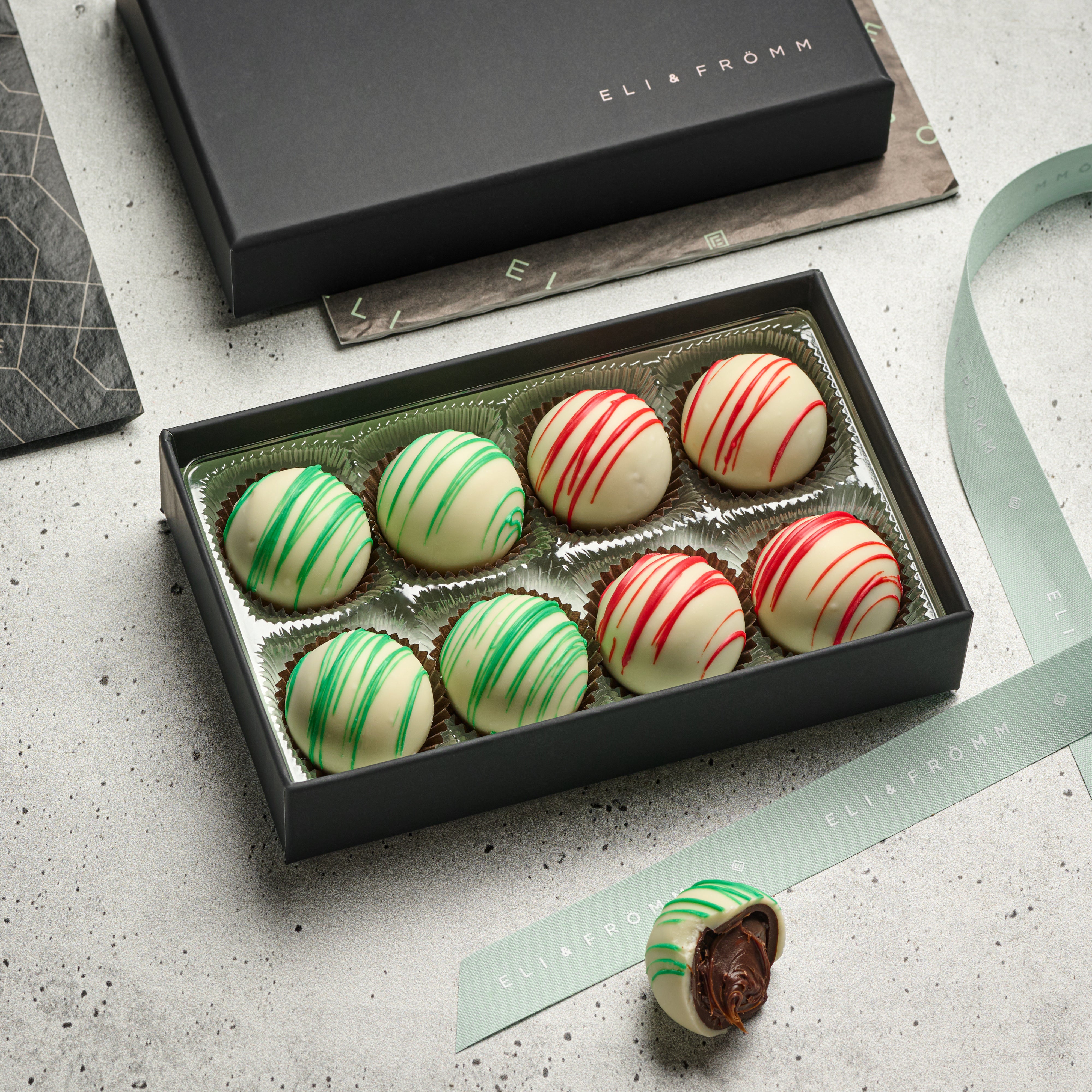 Holiday Chocolate Dessert Truffles 8 pc