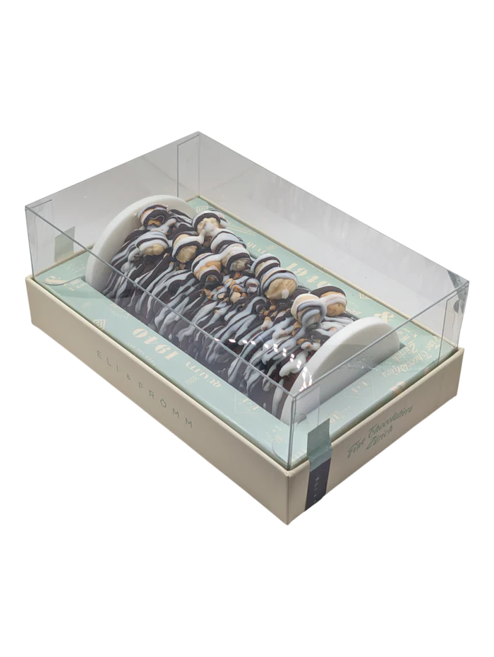 Chocolate Praline Hazelnut Log