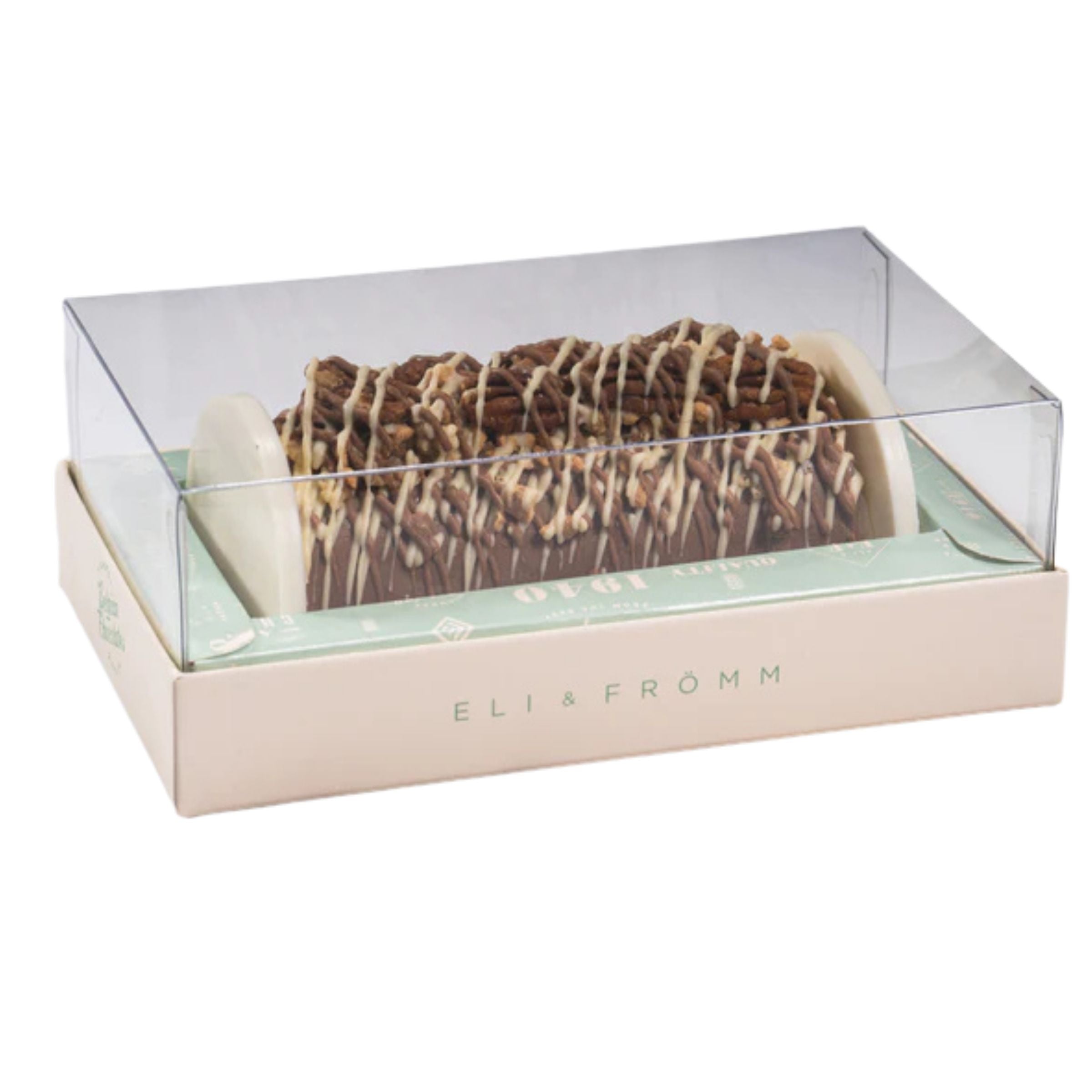 Chocolate Pecan Praline Log