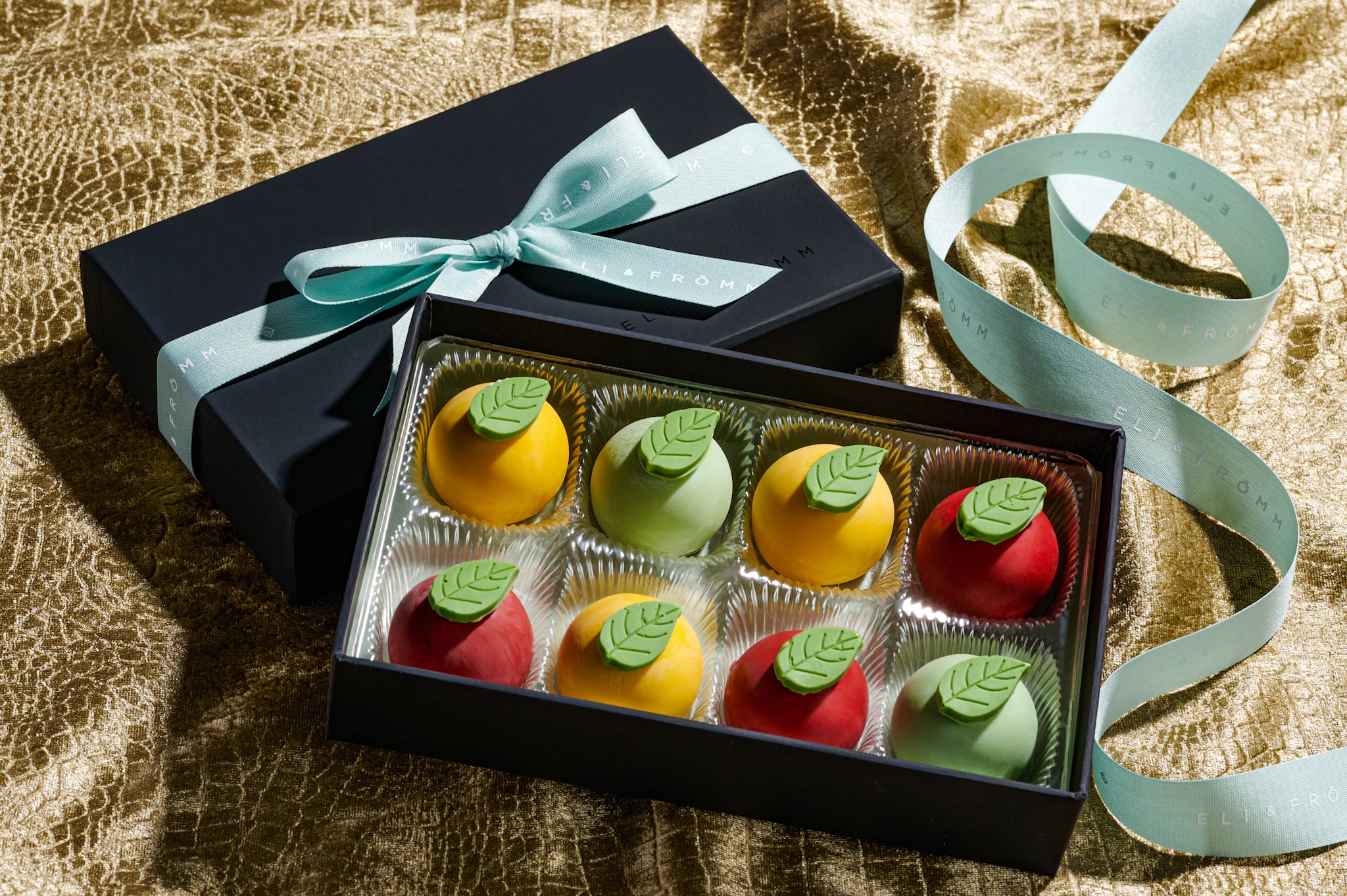 Apple Themed Chocolate Truffles