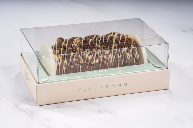 Chocolate Pecan Praline Log