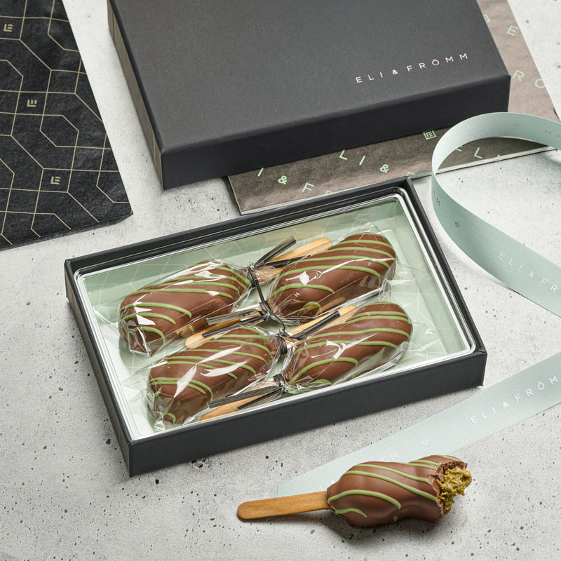 Dubai Chocolate Pops  4 pc