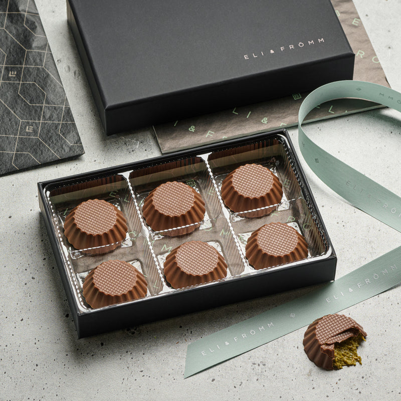 Dubai Chocolate Cups  6 pc