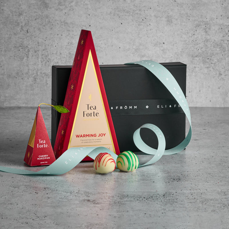 Tea Forte Tea Tree & Holiday Chocolate Truffles 8 pc