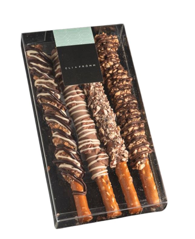 Chocolate Pretzels 4 pc