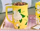 Tea Forte Hydrangea by Draper James Fiore Steeping Cup with Infuser