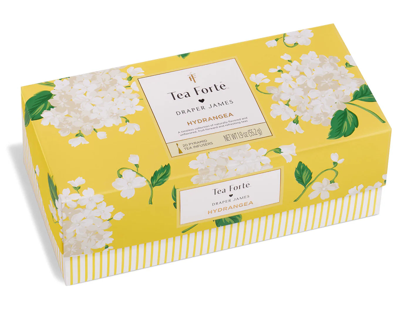 Tea Forte Hydrangea by Draper James Presentation Box