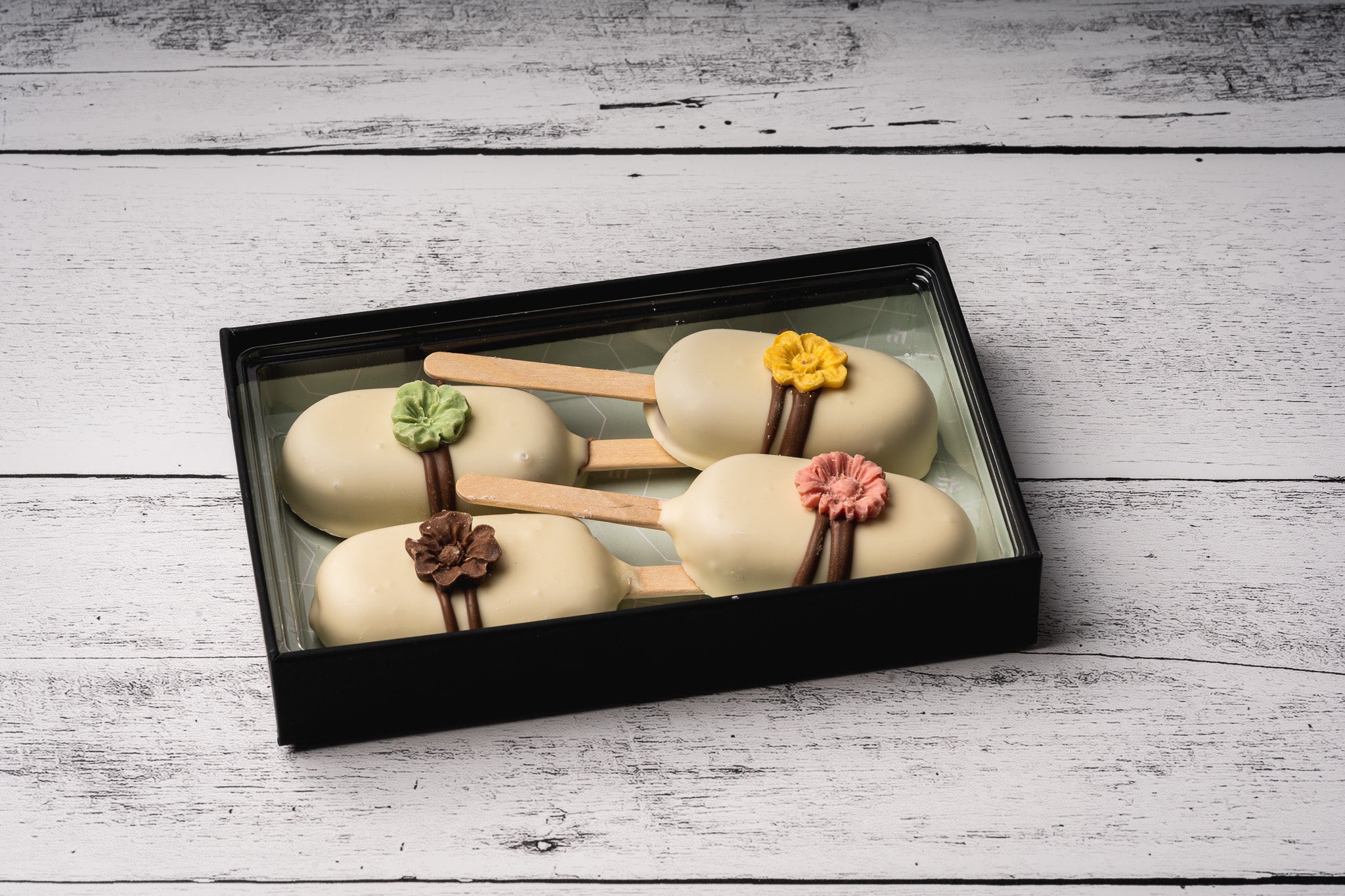 Chocolate Truffle Pops   Oval 4 pc