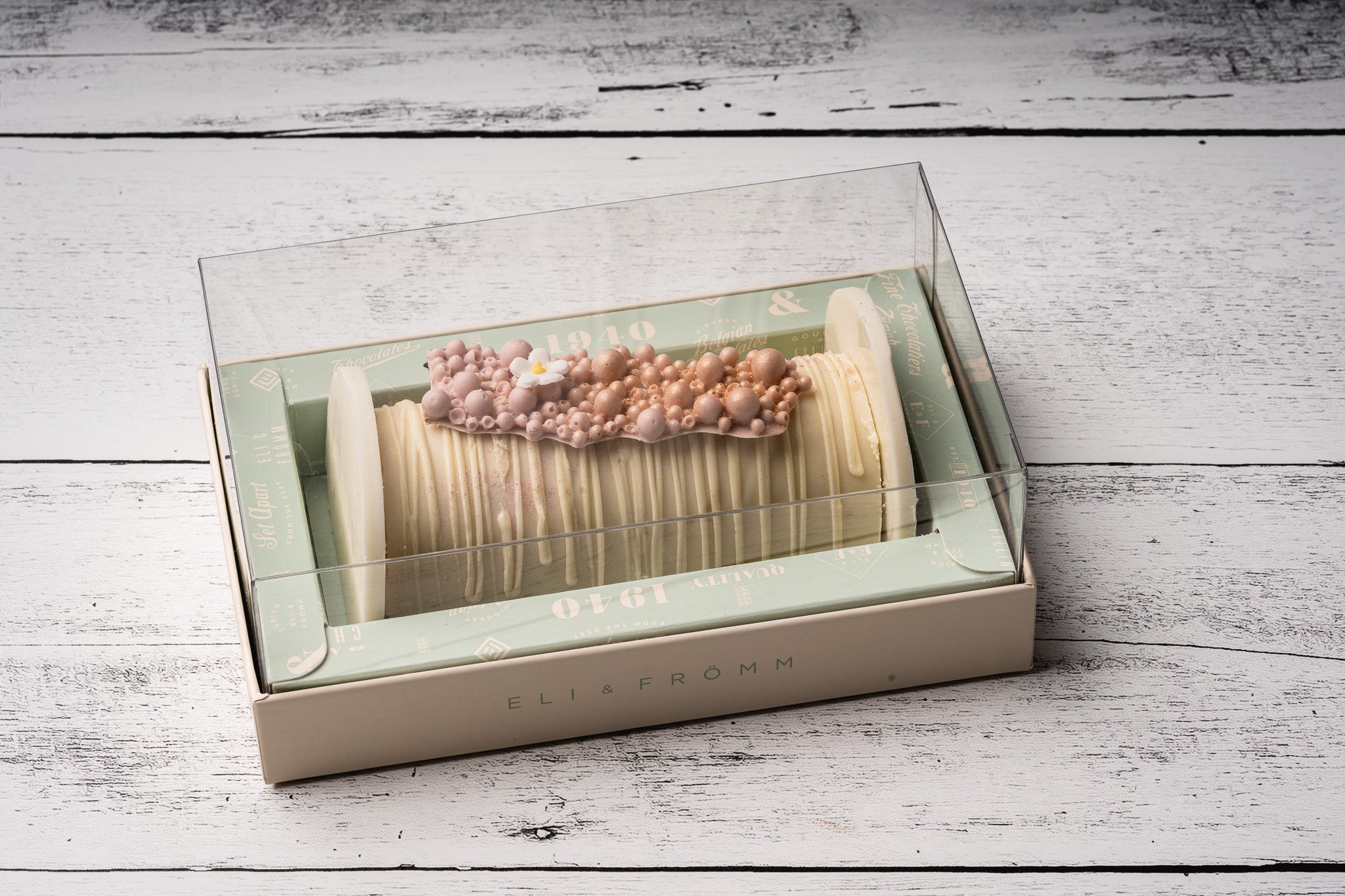 Chocolate Cheese Log Shavuos Edition