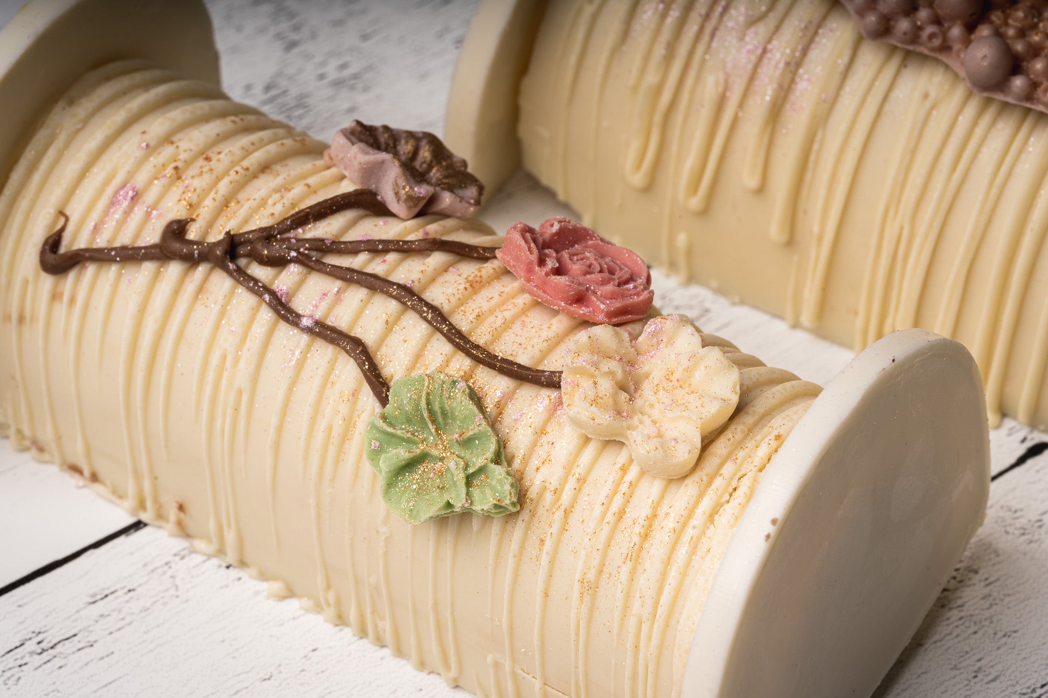 Chocolate Cheese Log Shavuos Edition