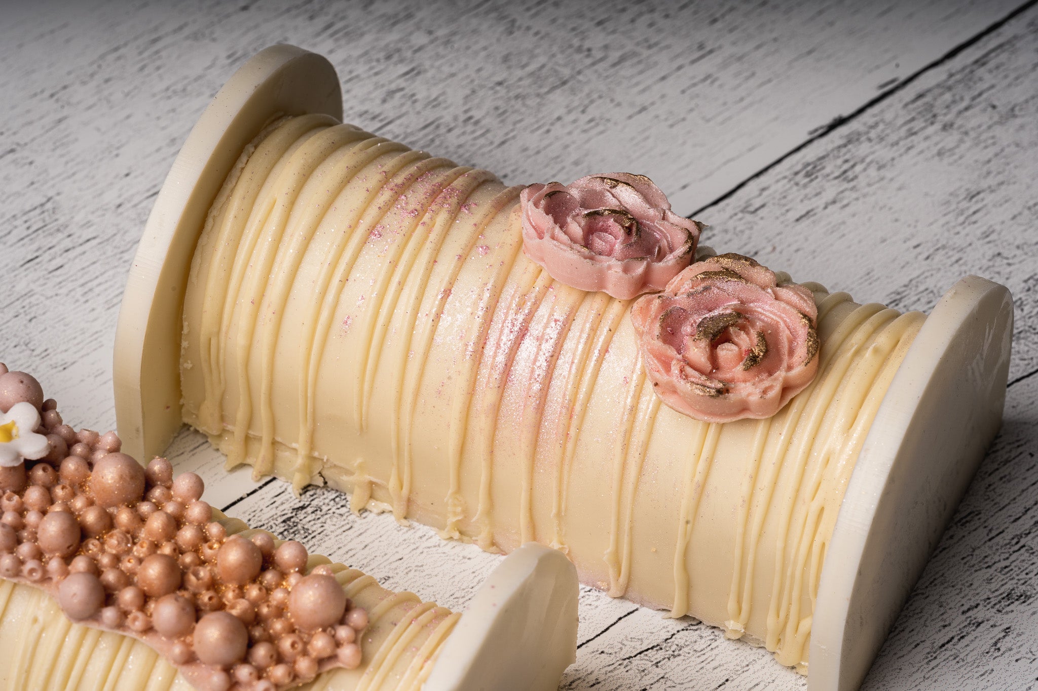 Chocolate Cheese Log Shavuos Edition
