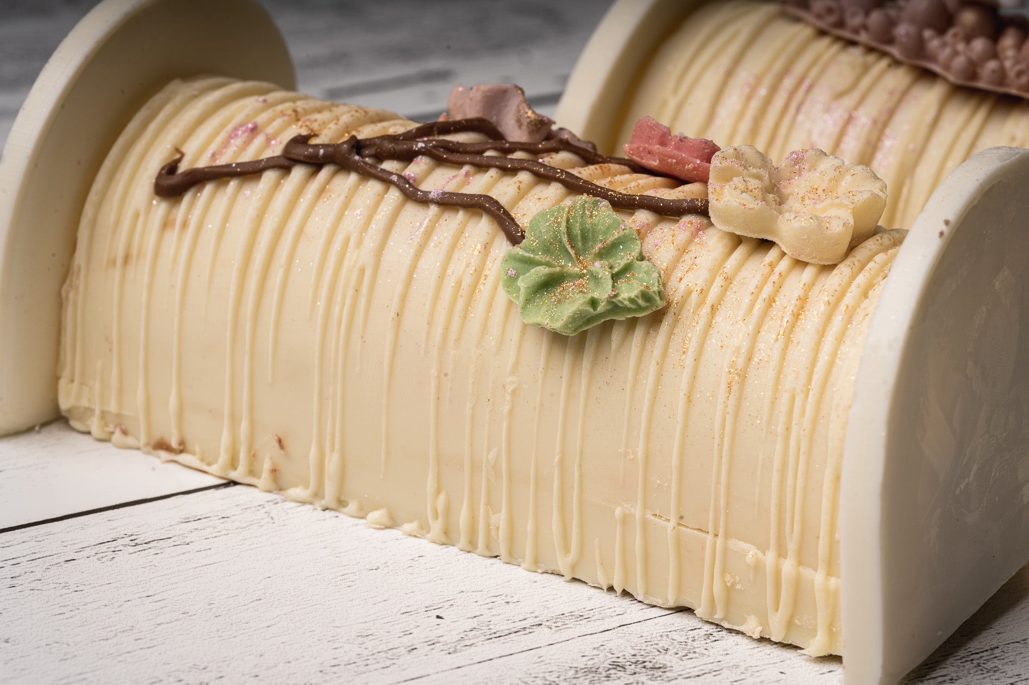 Chocolate Cheese Log Shavuos Edition