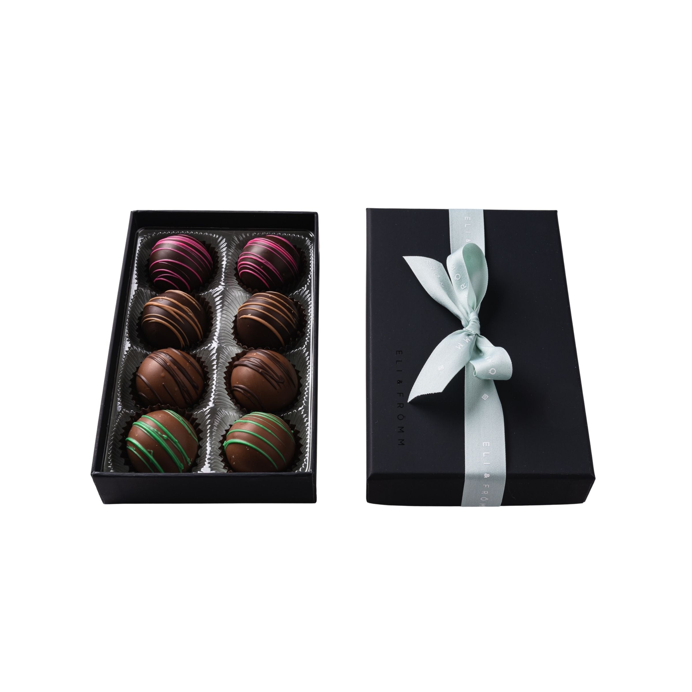 Grand Cru Milk & Dark Truffles 8 pc
