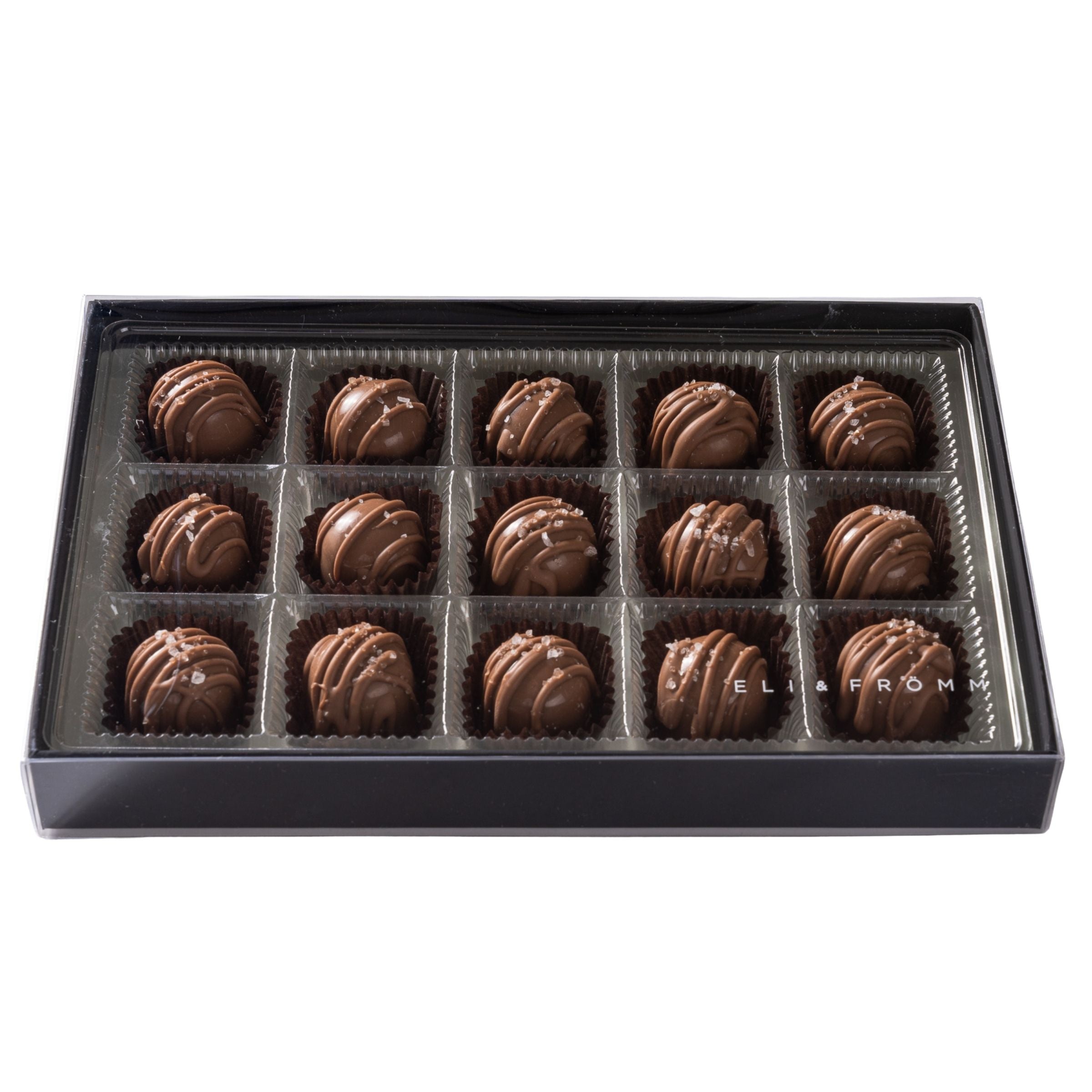Caramel Sea Salt Chocolate Truffles  15 pc