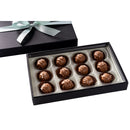 Caramel Sea Salt Chocolate Truffles 12 pc