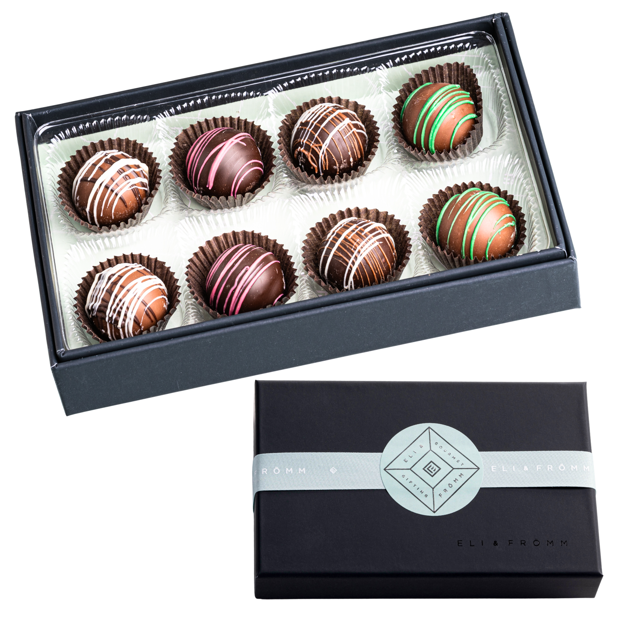 Signature Milk & Dark 8 pc