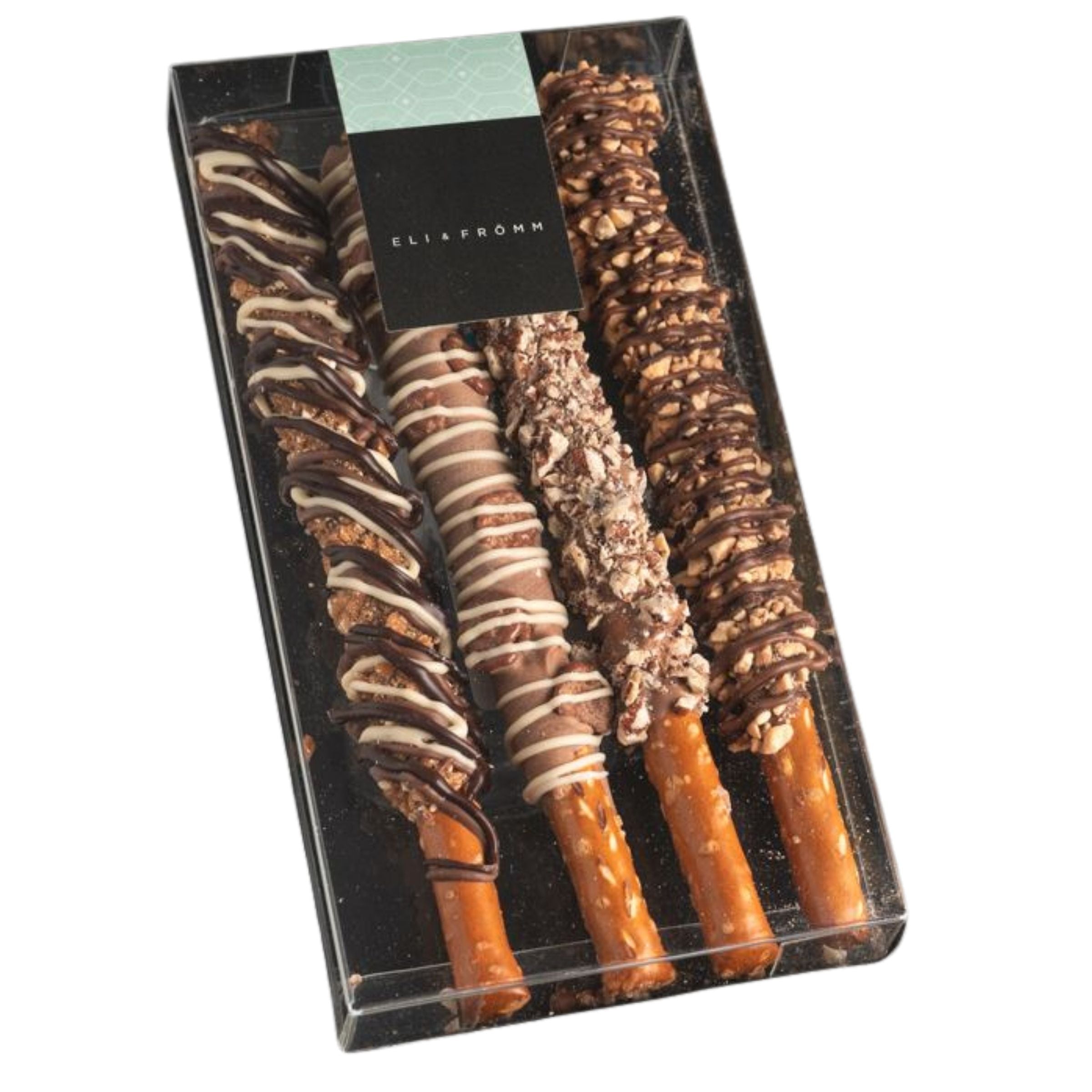 Chocolate Pretzels 4 pc