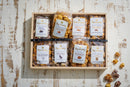 Wood Box Popcorn Sampler