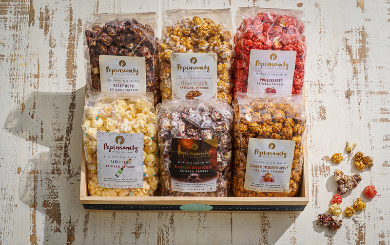 Wood Crate Popcorn Collection