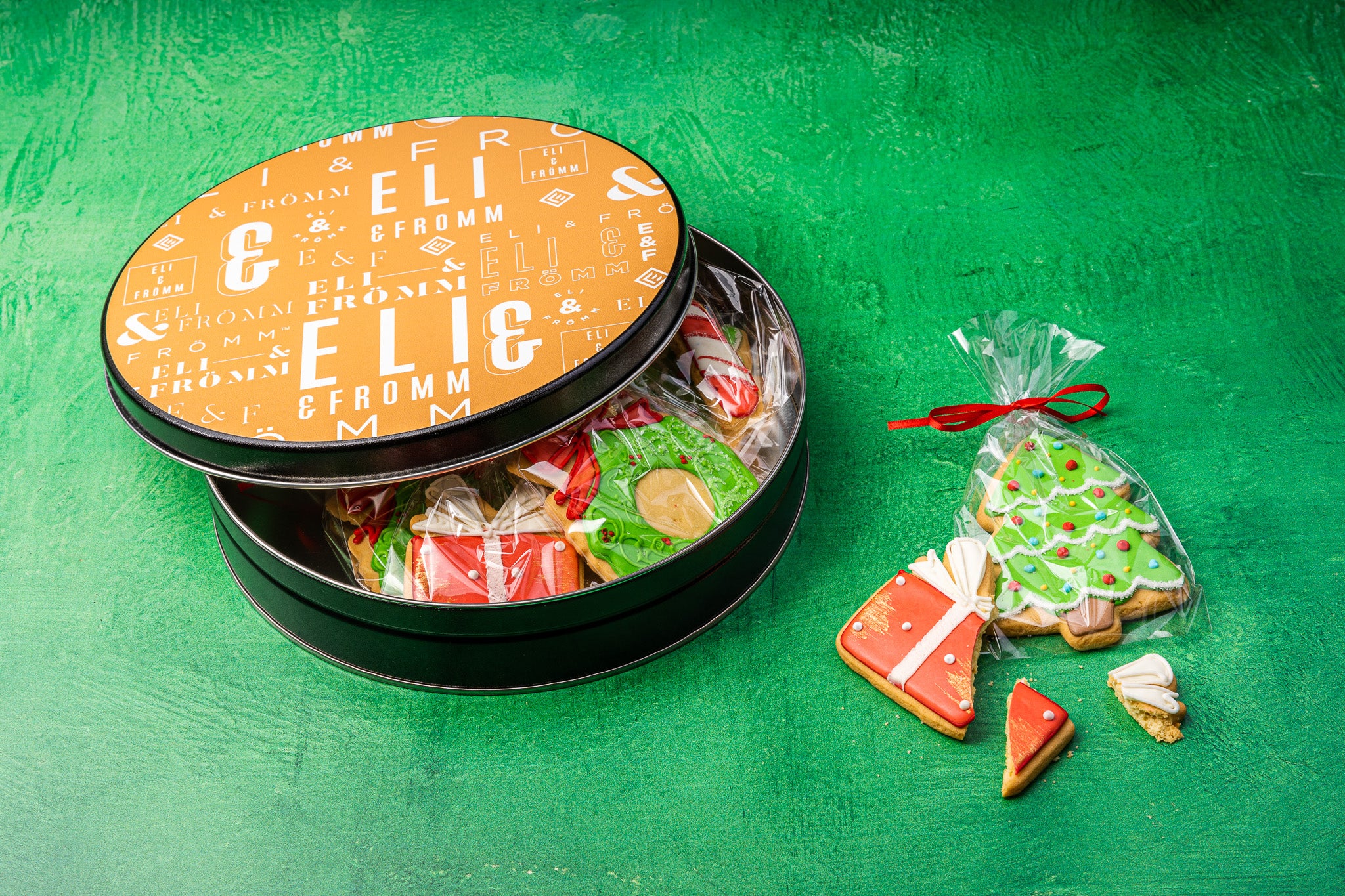 Eli & Frömm Signature Tin 8 Christmas Cookies
