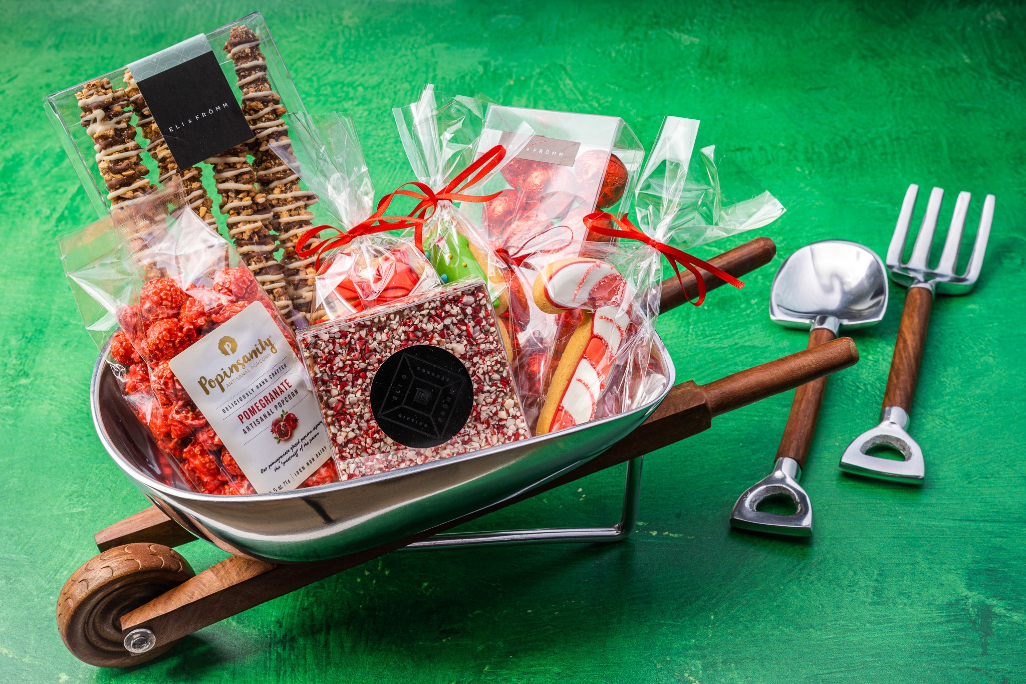 Wheel Barrow Holiday Gift